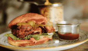 Cajun Chicken Burger